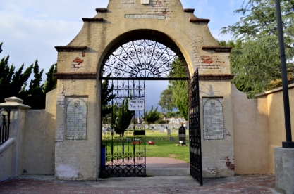 Gate to the cemetary
