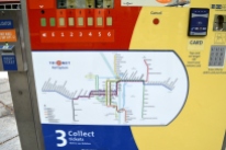 Map of the Max, public transportation